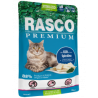 RASCO - Merluzzo cotto al vapore con alga spirulina e gustoso sughetto